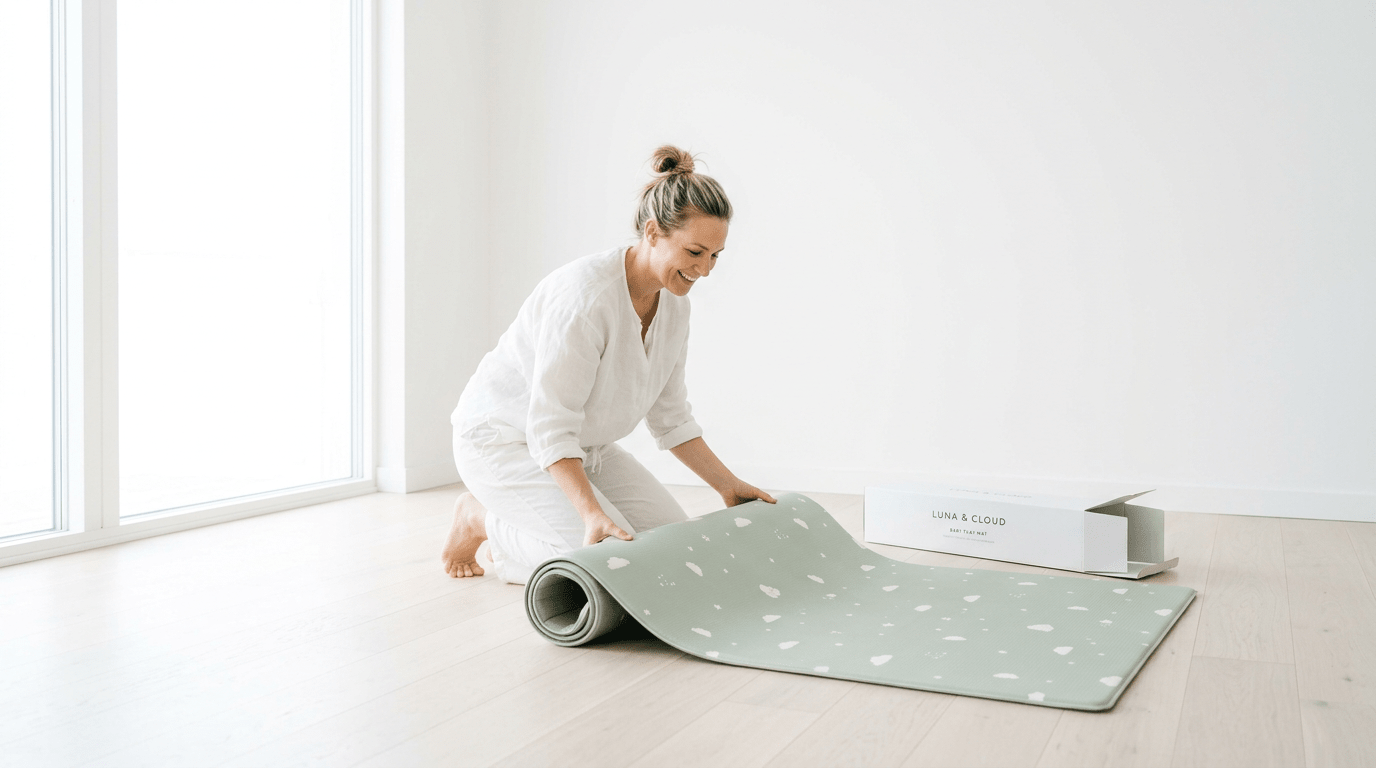 Idées Cadeaux Naissance : Le Tapis d'Éveil, le Cadeau Parfait pour un Nouveau-né - Treelys®