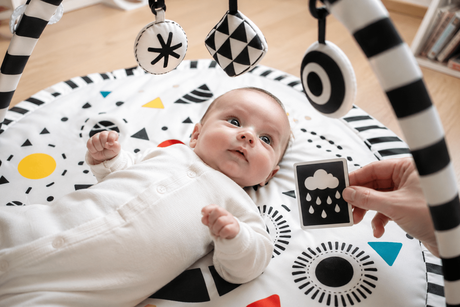 Tapis d'Éveil Bébé 0-6 Mois : Les Meilleures Activités pour Stimuler votre Nouveau-né - Treelys®