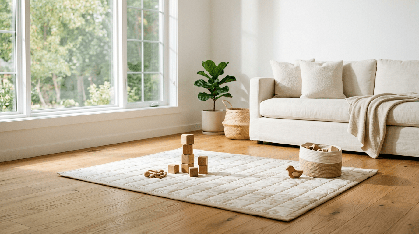 Tapis d'éveil : quelle taille, quelle épaisseur, quel âge ? - Treelys®