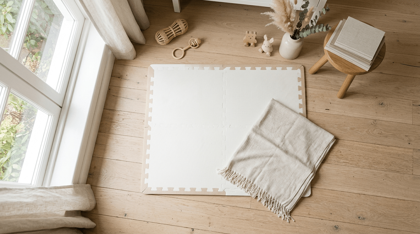 Tapis EVA vs XPE : pourquoi la matière change tout pour bébé