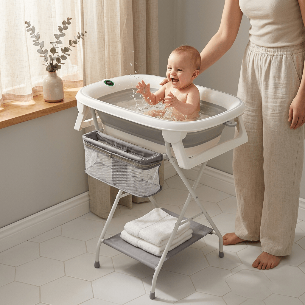 Faltbare Babywanne