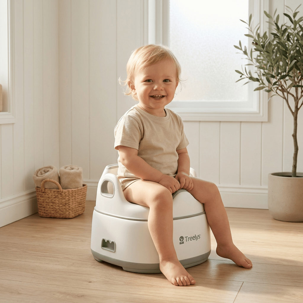 Pot Bébé Évolutif 3 - en - 1 | Pot, Réducteur WC & Marchepied - Treelys®
