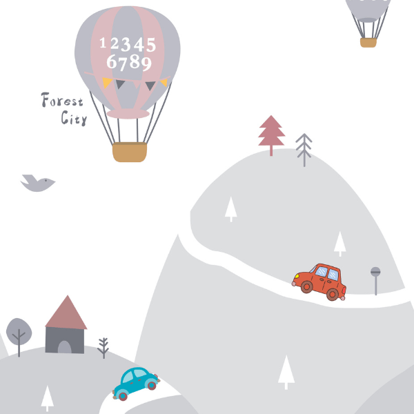 Treelys play mat, Hot Air Balloon design – hot-air balloon pattern
